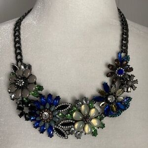 Joan Rivers Classic Collection Vintage Statement Necklace Bouquet Garden Women’s